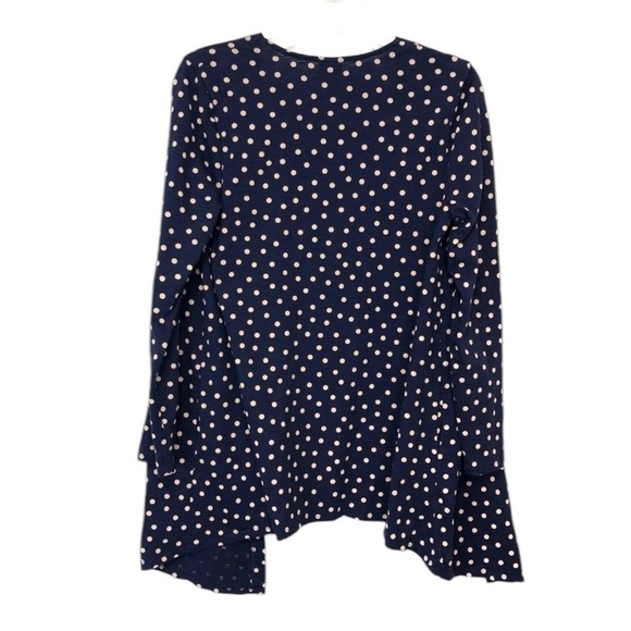 Set of 2 Bundle Chico’s Cardigan Long Sleeve Striped Polka Dots – Size 0 / Small - Picture 5 of 16